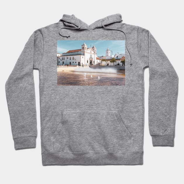 Church in Lagos, Portugal Hoodie by RenataCacaoPhotography